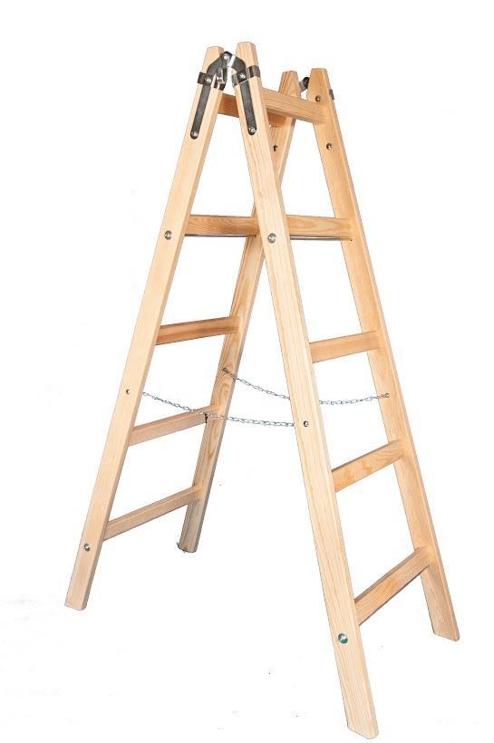 Štafle dřevěné 4905 2x5 př.