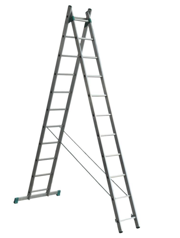 Žebřík 2díl.univ. 7711N 2x11 př.