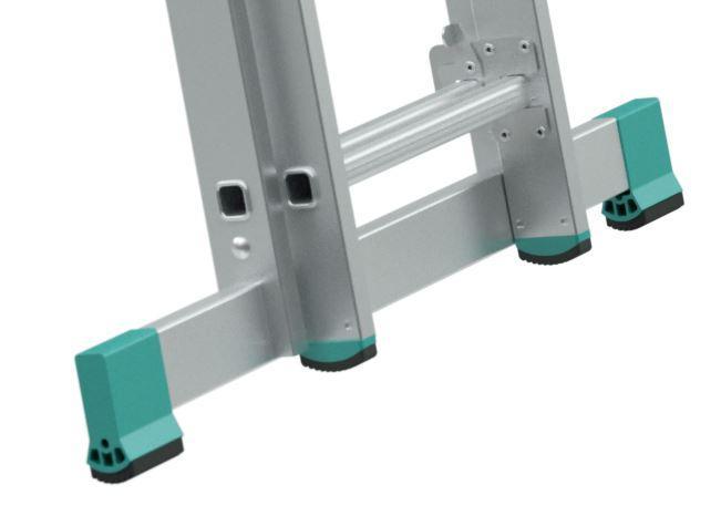 Žebřík dvoudílný výsuvný EUROSTYL