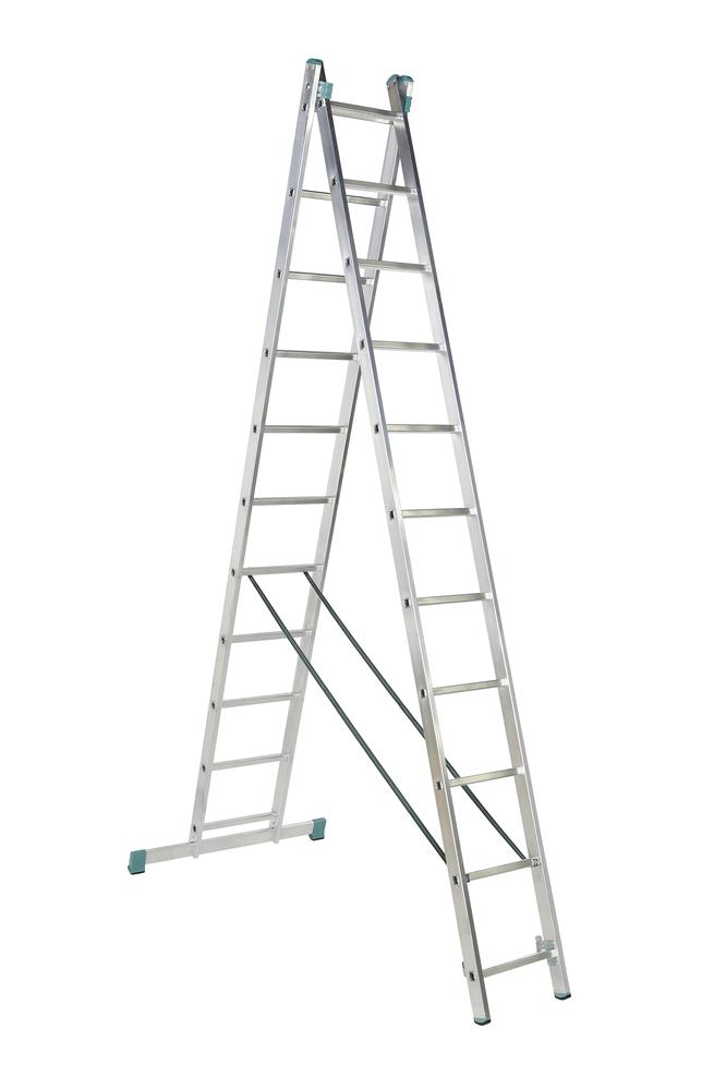 Žebřík dvoudílný univerzální EUROSTYL