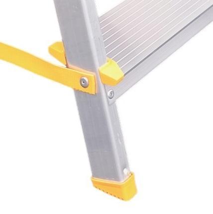 Schůdky oboustranné hliníkové EUROSTYL se zámkem