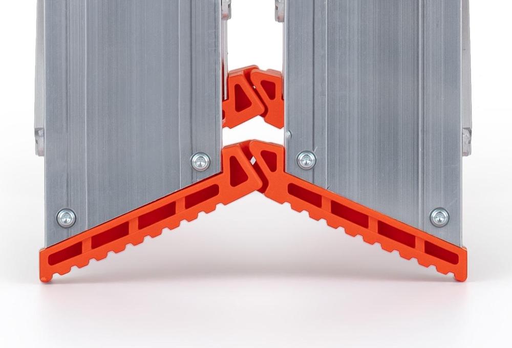 Schůdky oboustranné hliníkové PREMIUM